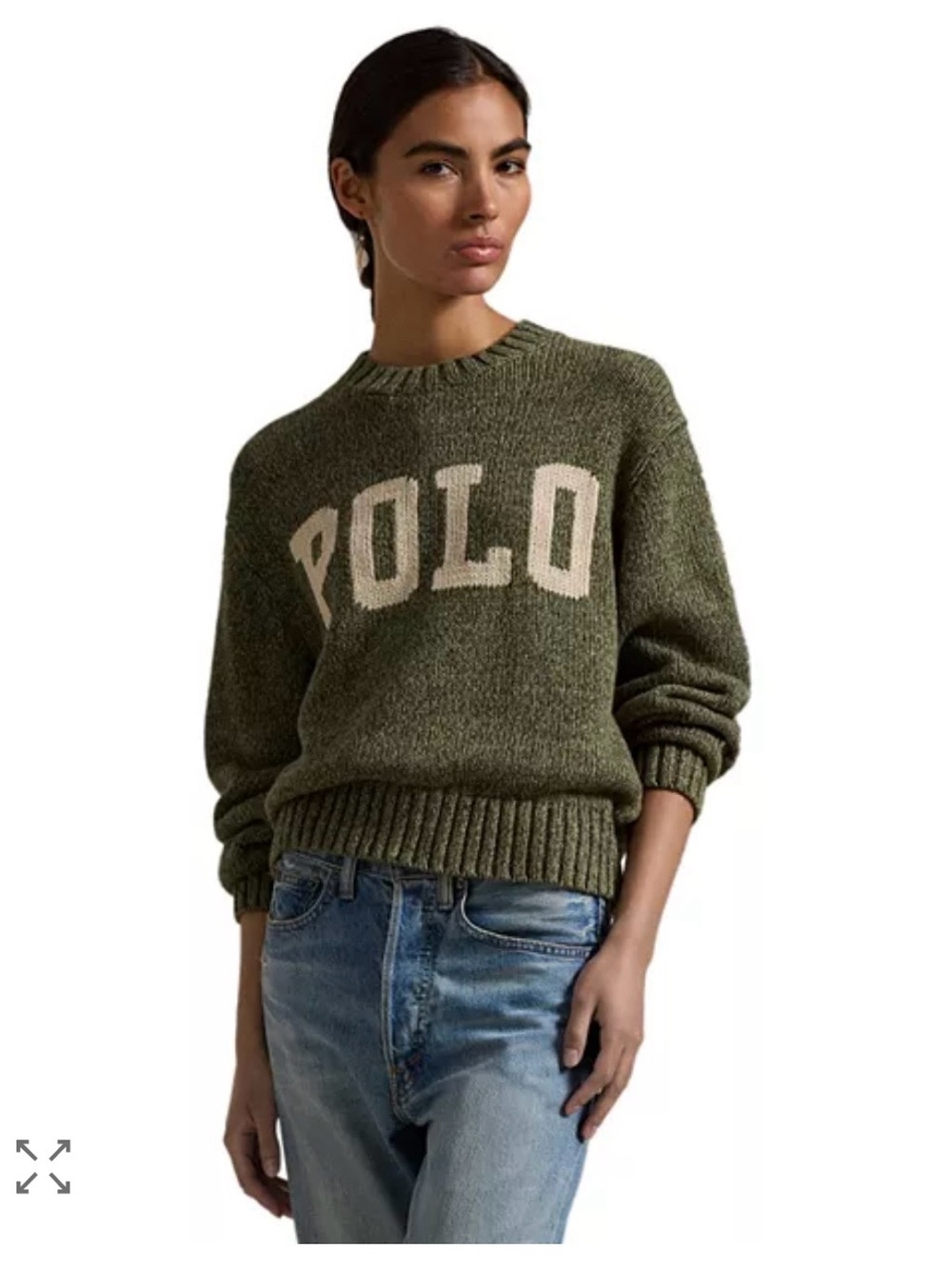 Polo Ralph Lauren Logo Crewneck Sweater - Picture 2 of 9